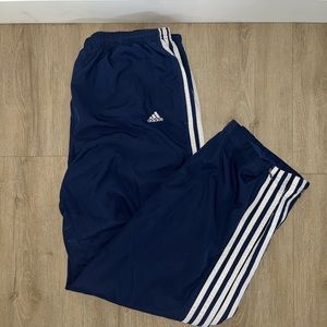 Vintage Adidas Lined Track Wind Pants!